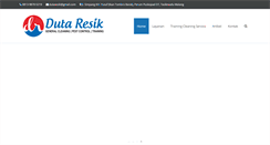 Desktop Screenshot of dutaresik.com