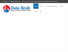 Tablet Screenshot of dutaresik.com